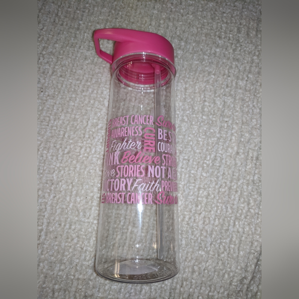 NWT! Breast Cancer Awareness Water Bottle